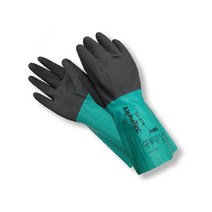 Ansell 알파텍 58-270 내화학장갑(블랙 그린 29cm), 1개