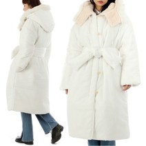 [아크네 스튜디오] 22FW 아크네 벨티드 푸퍼 오버핏 롱 패딩 자켓 A90469 100