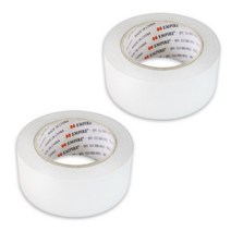 엠파이어 산업용 양면테이프 48mm x 30m, 화이트, 6개입