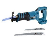 Allsome 마키타 18V 배터리 사용 왕복 톱 목재 및 금속 절단 전기톱, No Battery, No Battery