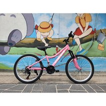 2022 스타카토 스펙터 22인치 어린이 자전거 STACATO, 핑크, 반조립배송(직접조립)
