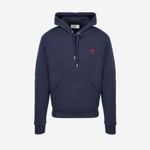 아미 스몰 하트 로고 후드 네이비/마린 AMI de Coeur 후드 Navy Marine