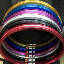입문용 자전거 림 교체 부속 용품 bmx 20 인치 바퀴 36 홀 더블 레이어 bmx fixed gear street bike colorful rim, 검은 색