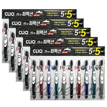 크리오 New퍼펙션 차콜초극세모 칫솔 5+5 x 5개(총50입)