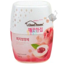 깨끗한집 방향제 200g 복숭아 1P 탈취제, 1, 1