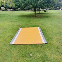 200X210CM 휴대용 포켓 피크닉 매트 방수 모래 해변 매트 야외 캠핑 장비 접이식 담요 피크닉 텐트 커버, Orange|200x210cm|폴란드