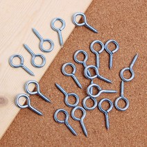 굿즈트리 [굿즈트리]20p 원형고리 나사(35mm)/공구점판매용 카센, 단품없음