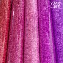 유아루체 반짝이 글리터지 대용량 (열전사지), 라이트퍼플