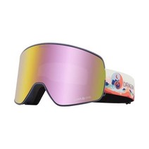 드래곤 얼라이언스 NFX2 얼터너티브 핏 스키 스노우보드 고글, Kimmy Fasani Signature, Lumalens Pink Ion