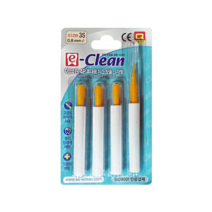 이크린 치간칫솔 I자형 4P 휴대용 0.8mm, 10개