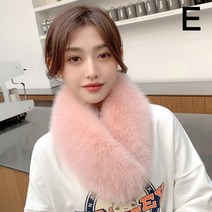겨울 페이크 라쿤퍼 폭스퍼 에코퍼 여성 밍크 목도리 쁘띠 숏 머플러 데일리 스카프14