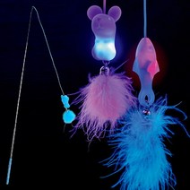 우쭈쭈 LED 고양이 낚시대 (종류선택), 피쉬