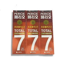 페리오 토탈7 마일드치약 120g 3개입, 1