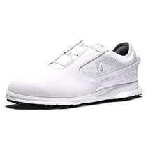 풋조이 FootJoy 남성용 Superlites Xp Boa 골프화 화이트/화이트.