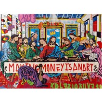 최후의만찬 천지 창조 그림 캔버스 매장 업소 가정 장식, PF2646_70x100cm no frame