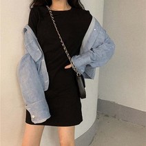 5컬러 파스텔 베이직 미니원피스 LKO410