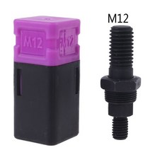 리베터 건 부품 스레드 맨드릴 교체 핸드 너트 리벳 메트릭 M3-M12, 07 M12
