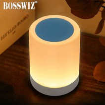 보스위즈 캠핑스피커 LED 터치 무드등 블루투스 스피커 스마트 핸드폰 미니 휴대용 무선, 단품
