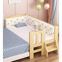 침대 연장 틀 가드 레일 낙상 낙하 방지 베드 옆, 사이드레일+침대서라운드+매트리스180x50cm