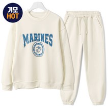 [당일출고] 남녀공용 마린조거 기모세트 (MDSE732LJ)