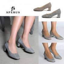 [스페루스] 발이 편안한 트랜디한 여성용 정장구두 체크펌 (6438337)
