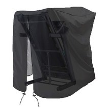 wateproof 트레드밀 커버 실내 야외 실행 조깅 기계 방진 보호소 보호 홈 체육관 운동 장비 커버, 검은색