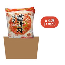 제왕 쌀과자 원형 바삭한맛, 1kg, 4개
