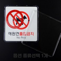 투명 케이스형 CCTV 보안카메라 녹화중 작동중 화장실 소화기 출입금지 금연 흡연 걸이형 부착형 당기세요 미세요 종류선택 1개, 애완견 가로형 소 3개입