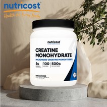 뉴트리코스트 크레아틴 모노하이드레이트 500g 파우더, 1개