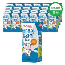 파스퇴르 바른목장 유산균 음료, 125ml, 24개입