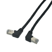 POE 확장기 RJ 45 직각 Cat6 이더넷 케이블 90도에서 각도 UTP 네트워크 패치 L 형 RJ45 Cat 6 블랙 1M 2M 3M 5m 10m, 왼쪽에서 오른쪽으로_500만