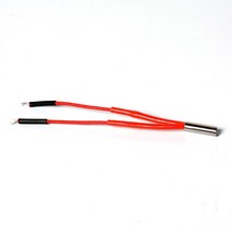 GEEETECH 카트리지 히터 압출 헤드 3d 프린터 액세서리 24V 40W 라인 길이 125mm 6mm * 30mm, 03 130mm