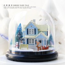 크리스마스 미스터션샤인 오르골 올인 선물 결혼기념일 1주년 집들이 스노글로브 1000일 생일 300일 기억에남는 여자친구 10주년 30대여자 스노우볼 할로윈, 음악으로 업그레이드된 북유럽 동화