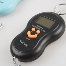 야마꼬 휴대용 미니 저울 낚시저울 손저울, sk2미니저울_스카이블루
