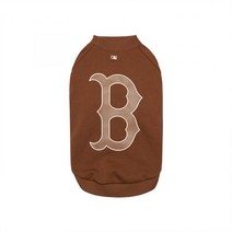 MLB PET 빅로고 맨투맨 B (Brown), M