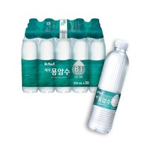 용암수 2L 530ml 천연 미네랄워터 물 안전한 알카리수 먹는샘물 오리온 생수 몸에좋은물 2021, 60병