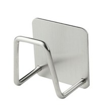 스텐 다용도 수세미 거치대, 1개, 실버