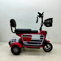 자토바이 가성비전기자전거 접이식 추천 휴대용 여행 라이딩 반려동물 전기 세발자전거 가져올 수 있습니, 04 red 48v20a lead acid, 한개옵션1