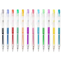 제노 휘즈 Fizz 0.5mm 겔 볼펜, 핑크색