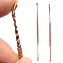 본라이프 1+1 고급형 2in1 롱바디 로즈골드 고급형 스틸 위생 360도 나선형 스프링 귀파개 귀이개 귀후비개 귀지제거 귓밥제거 귀클리어 이어클리너 귀청소기 귀지제거 귀지청소기, 고급형 총2개 (1+1), 2개