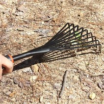 어린이용 텃밭 미니손갈퀴 미끄럼방지 손잡이갈퀴 잔디 조개 정원 삼각호미 곡괭이