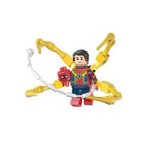 데드풀덕 아이언맨대울트론 닥터스트레인지 보안관데드풀 아이언맨MK 피규어 어벤저스아이언맨피규어 마일즈모랄레스맥로봇 마크85 캡틴아메리카 어벤져스헬리캐리어 어벤져스 레고 호환 블록, AH.스파이더 맨