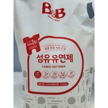 비앤비 섬유유연제 베르가못 앤 그레이프프루츠 리필형, 1개, 2100ml