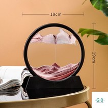 물멍 배 어른장난감 키덜트 아크릴 스노우볼 모래시계 워터볼 자동차장식, no Light-Brown