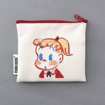 일본 하라다 OSAMU GOODS 티슈백 도서 수납가방 머리끈