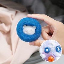 털제거 먼지 고양이 세탁기 10P 스펀지 세탁볼 강아지, 랜덤발송, 랜덤발송