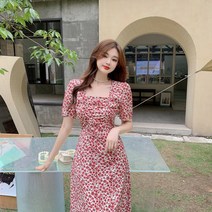 플라워나염원피스 여행지 동 몰디브 등파인 휴가지 제주도여행복장