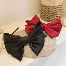 달자샵 백설공주 왕리본 머리띠 사랑스러운 헤어밴드