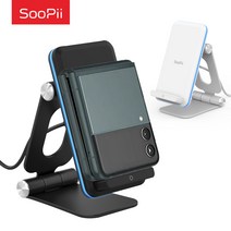 Soopii 터치 LED 15W 고속 무선충전기 V6, 블랙