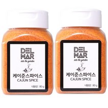 딜리셔스마켓 케이준스파이스 80g x 2 102228, 딜리셔스마켓 케이준스파이스 80, 2개